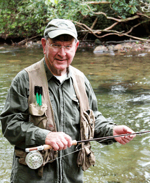 Jim and Bamboo Fly Rod