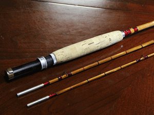 Restored Bamboo Fly Rod Pieces